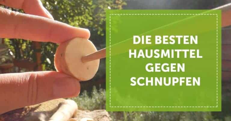 Die 5 besten Hausmittel gegen Schnupfen